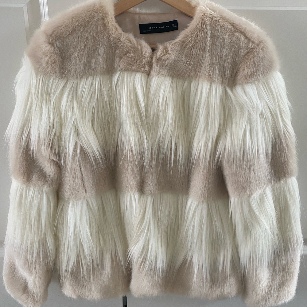Zara Faux Fur Jacket